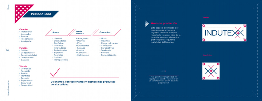 Indutexx 紡織面料品牌vi設(shè)計logo設(shè)計，幾何線條風(fēng)格