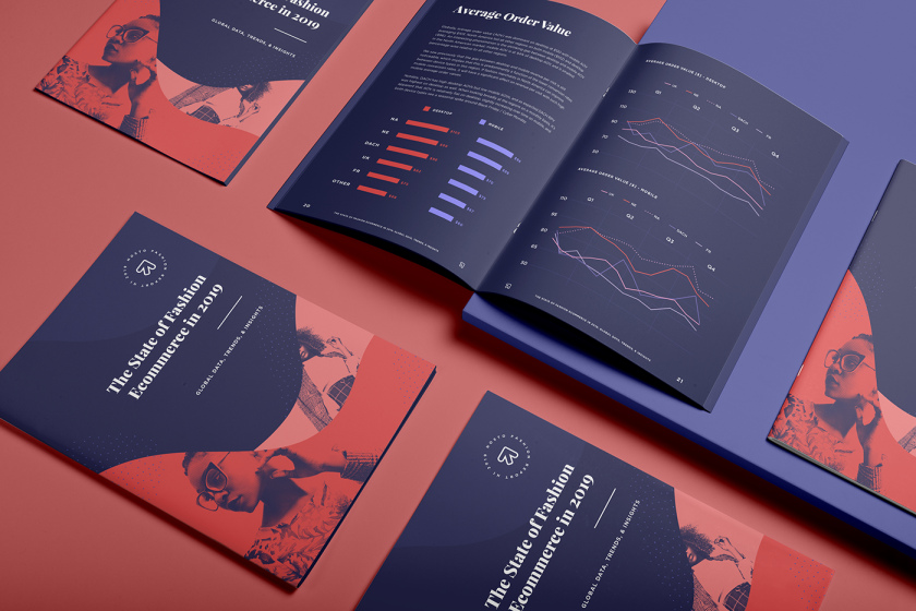 《2019年歐美時(shí)尚電子商務(wù)狀況報(bào)告》年報(bào)宣傳畫(huà)冊(cè)設(shè)計(jì)