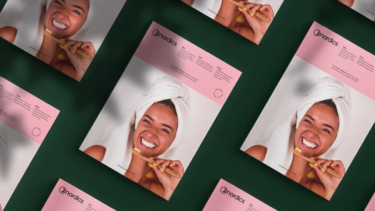 nordics純天然牙刷品牌包裝設(shè)計(jì)