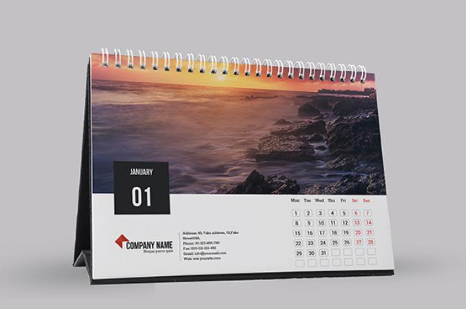 優(yōu)美景色Calendar臺(tái)歷月歷設(shè)計(jì)