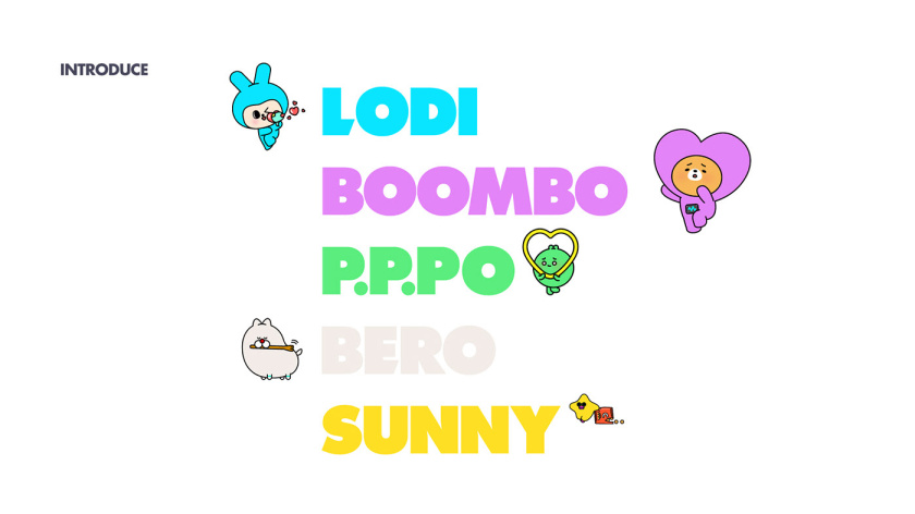 V CREW 超萌開愛風(fēng)格吉祥物設(shè)計，人物性格設(shè)定與表情包設(shè)計