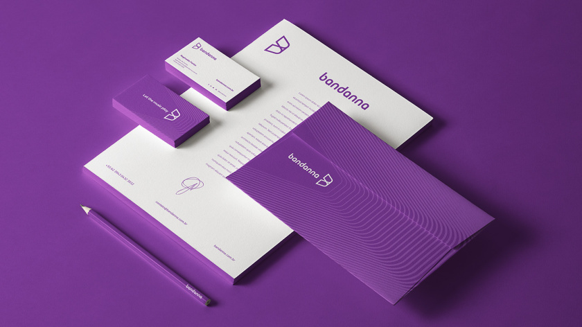 BANDANNA 音樂文化公司品牌形象設(shè)計-logo-vi設(shè)計