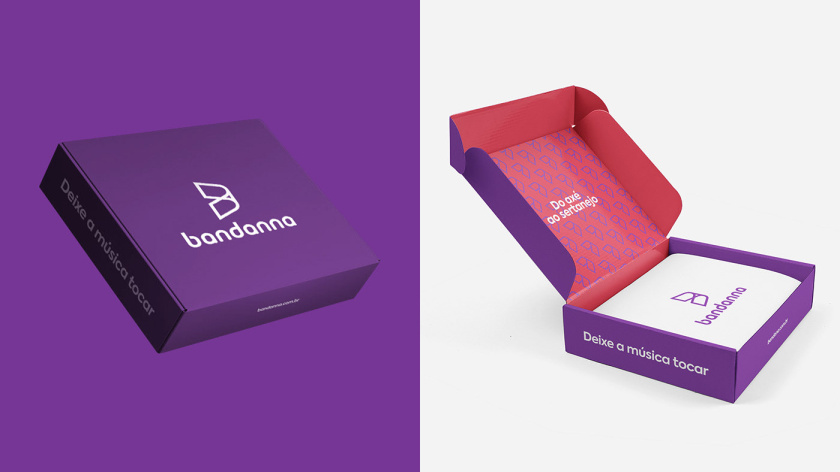 BANDANNA 音樂文化公司品牌形象設(shè)計-logo-vi設(shè)計