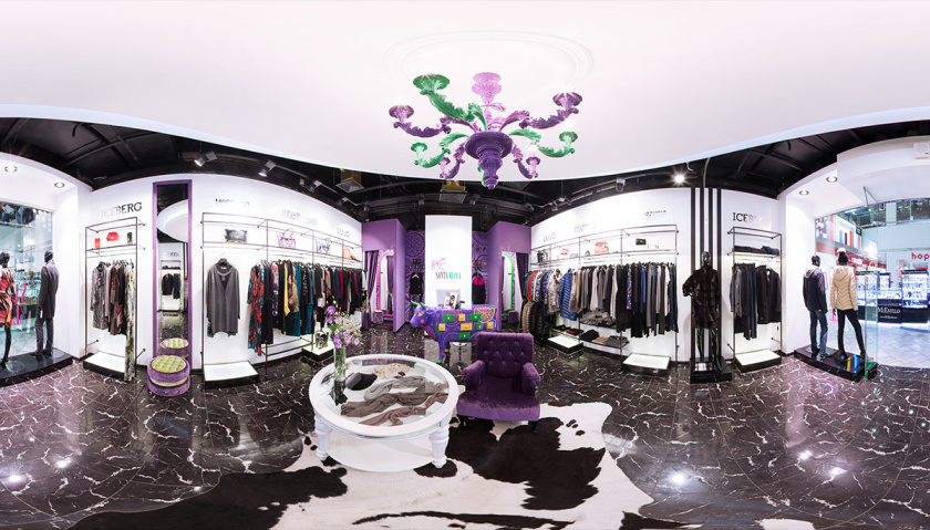 圣穆卡Santa Mucca 服飾品牌紫色系店鋪空間設(shè)計(jì) 圣穆卡Santa Mucca 服飾品牌紫色系店鋪空間設(shè)計(jì)