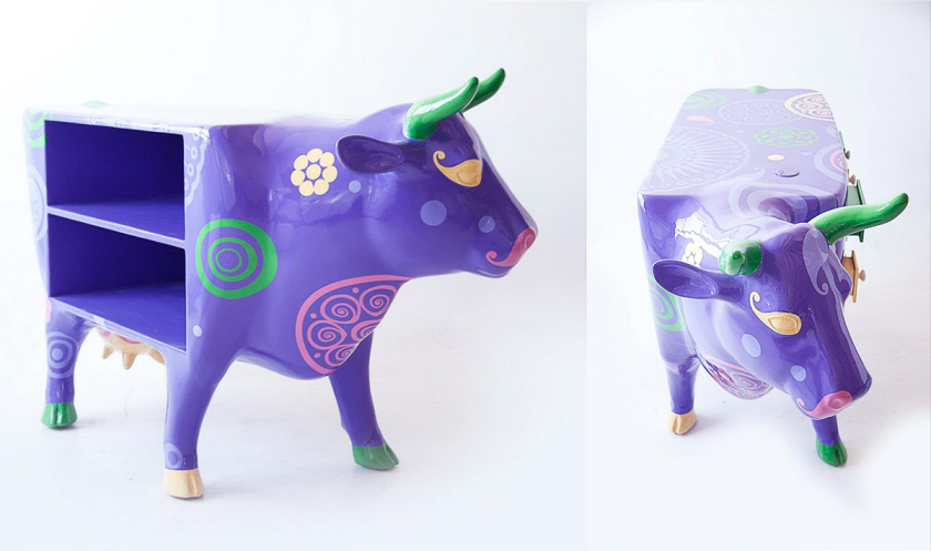 圣穆卡Santa Mucca 服飾品牌奶牛造型商品展示柜設(shè)計(jì) 圣穆卡Santa Mucca 服飾品牌奶牛造型商品展示柜設(shè)計(jì)