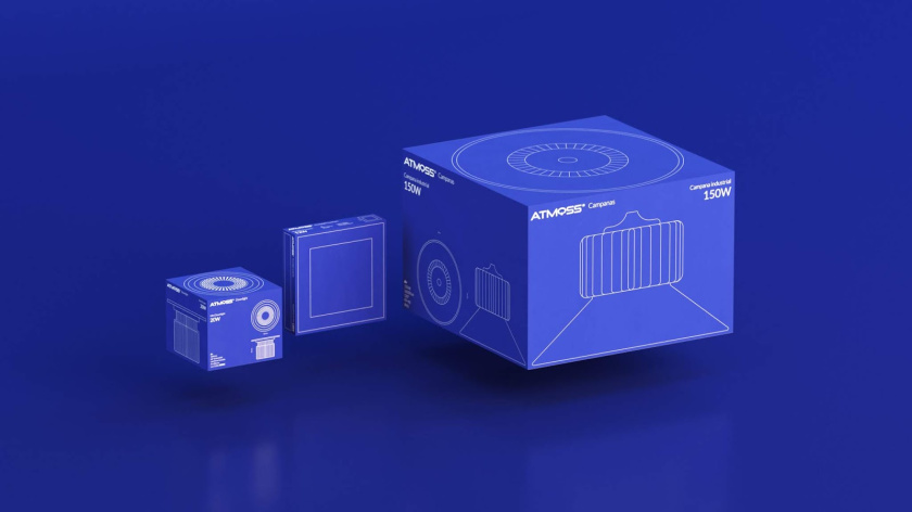 Atmoss照明燈具系列產(chǎn)品包裝設(shè)計(jì)