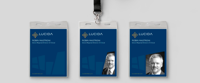 露西達(dá)Lucida醫(yī)療康復(fù)中心品牌logo設(shè)計(jì)vi設(shè)計(jì)，“火花/星星”概念