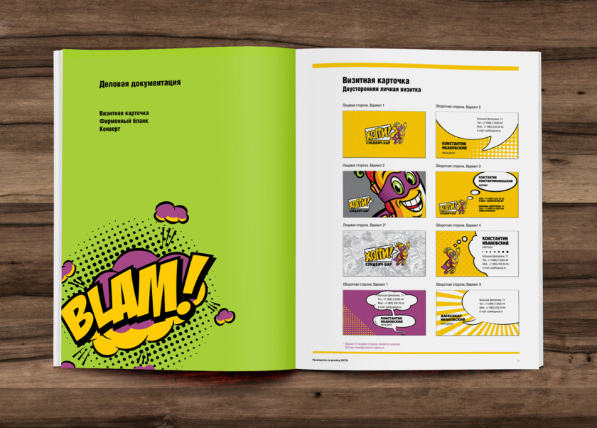 Hoggy三明治吧餐飲品牌設(shè)計-品牌視覺vi手冊規(guī)范