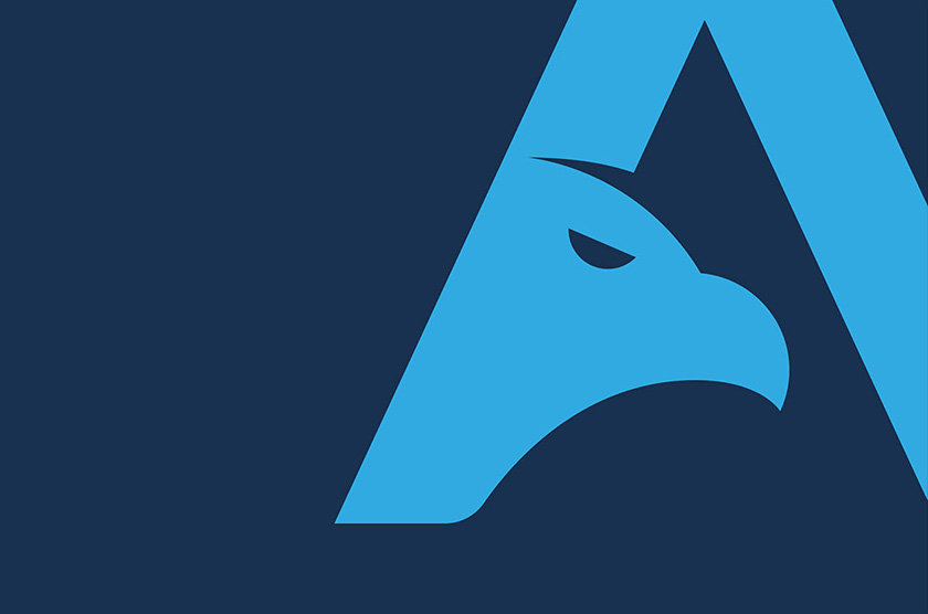 Aguila Capital 巴西對沖基金logo設(shè)計“字母A+鳥”