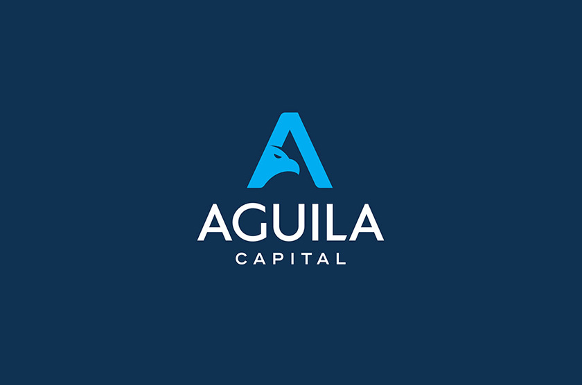 Aguila Capital 巴西對沖基金logo設(shè)計“字母A+鳥”