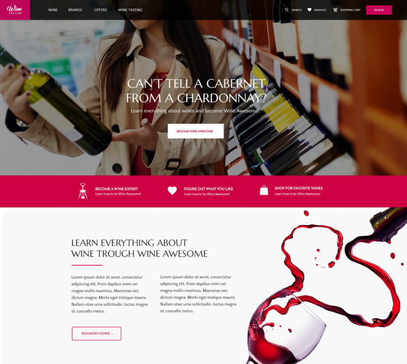 紅色可以喚醒激情-暖色調網(wǎng)站設計 紅色可以喚醒激情-暖色調網(wǎng)站設計