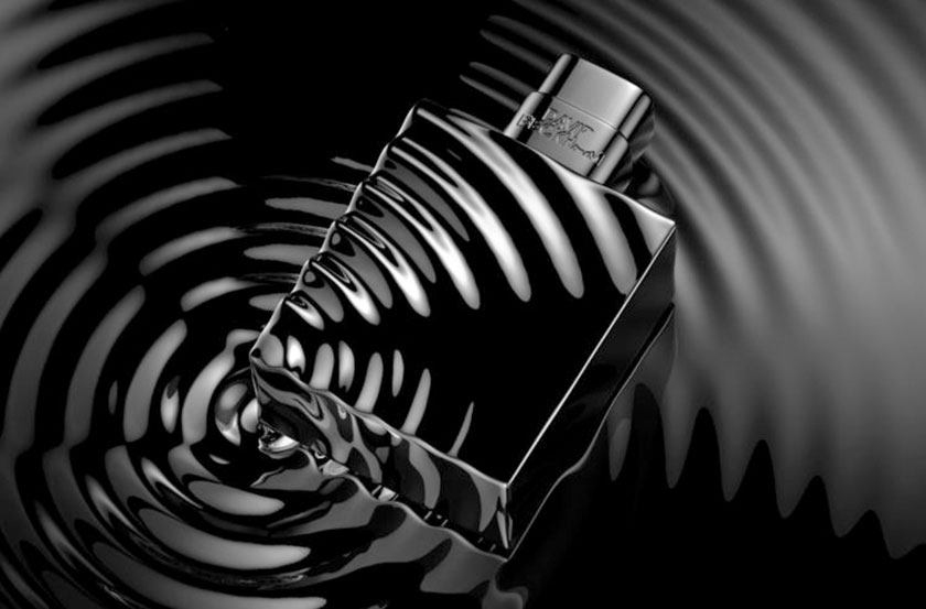 大衛(wèi)·貝克漢姆水波紋圖案香水瓶型設(shè)計(jì)與身體護(hù)理產(chǎn)品包裝設(shè)計(jì)