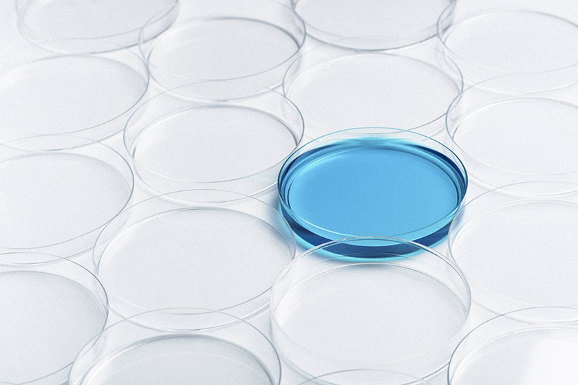 Macro Clinic連鎖醫(yī)療診所醫(yī)院圓形顯微鏡logo設(shè)計(jì)，品牌vi形象設(shè)計(jì)與品牌全案策劃塑造