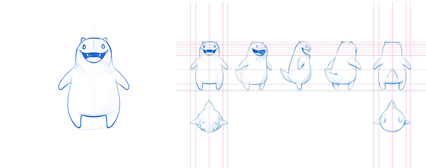 Feed Beast 貓狗寵物食品品牌形象設(shè)計(jì)吉祥物設(shè)計(jì)