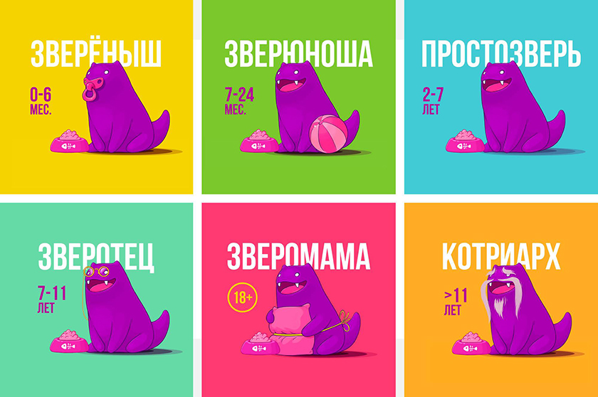 Feed Beast 貓狗寵物食品品牌形象設(shè)計(jì)吉祥物設(shè)計(jì)