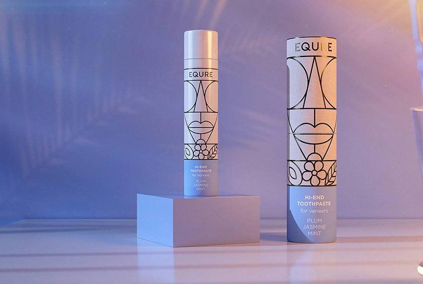 EQURE 牙膏與口腔牙齒護理產(chǎn)品品牌形象策劃與包裝設(shè)計,源于線條裝飾藝術(shù)風格 EQURE 牙膏與口腔牙齒護理產(chǎn)品品牌形象策劃與包裝設(shè)計,源于線條裝飾藝術(shù)風格