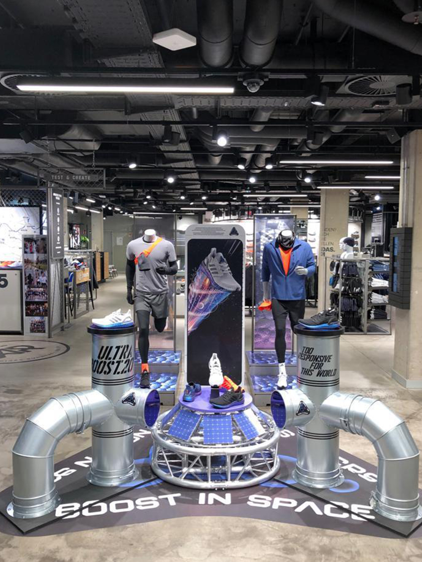 adidas UltraBoost 20 體育用品店鋪空間設(shè)計(jì),如何以引人入勝的品牌體驗(yàn)征服世界 adidas UltraBoost 20 體育用品店鋪空間設(shè)計(jì),如何以引人入勝的品牌體驗(yàn)征服世界