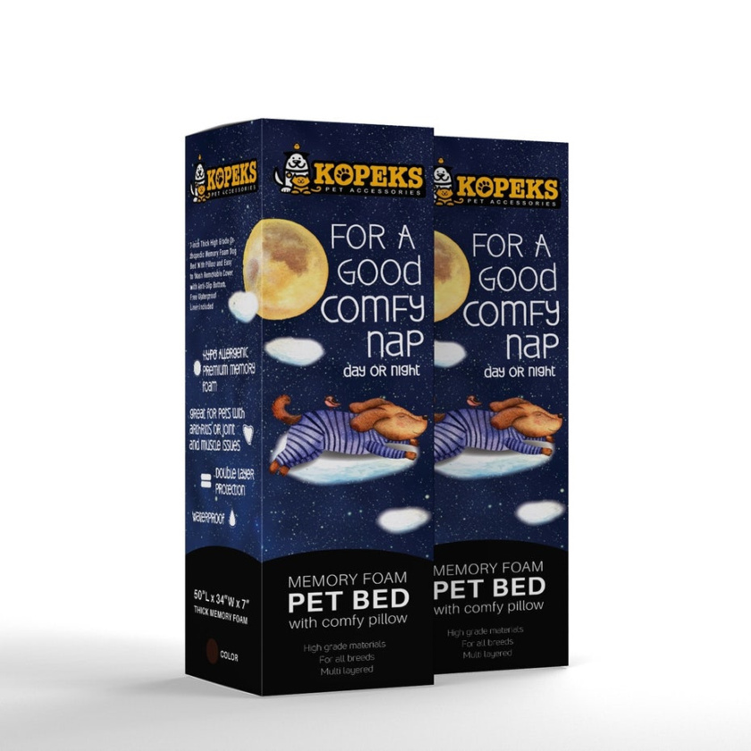 講故事的包裝-用寵物包裝的狗午睡插圖設(shè)計