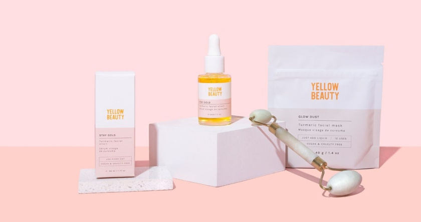 整齊有序布局的包裝-2020年包裝設(shè)計趨勢示例：整齊的化妝品包裝布局