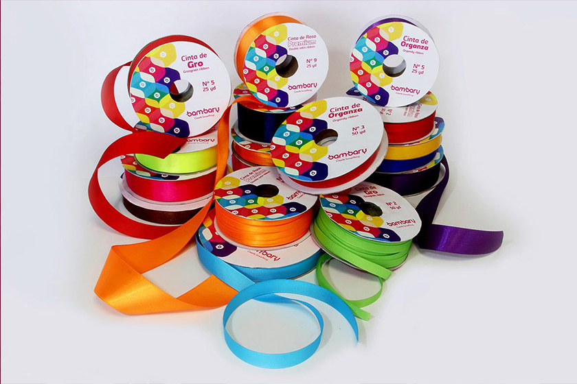 bambary毛線品牌命名logo設(shè)計(jì)與品牌vi形象設(shè)計(jì)。多彩的六邊形色塊