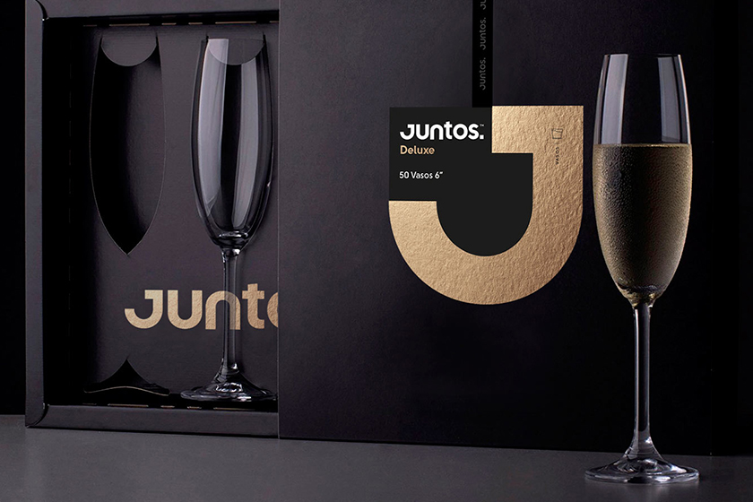 Juntos 塑料餐具品牌形象包裝設(shè)計(jì)