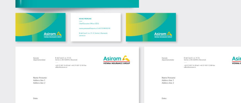 阿西羅姆保險(xiǎn)公司品牌重塑定位與logo形象vi設(shè)計(jì)，源自雕塑的字母a元素