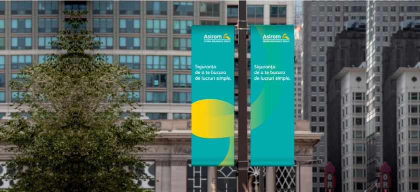 阿西羅姆保險(xiǎn)公司品牌重塑定位與logo形象vi設(shè)計(jì)，源自雕塑的字母a元素