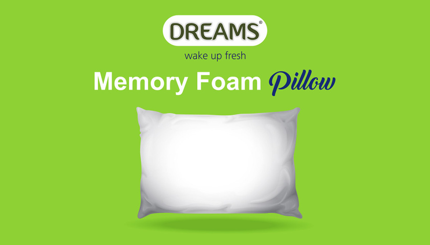 Pillow 記憶枕頭包裝設(shè)計(jì)，幾何圖案排列風(fēng)格