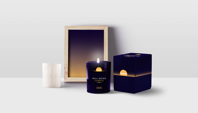 SIMMONS席夢思sunrise日出系列床墊品牌形象設(shè)計-logo/vi/