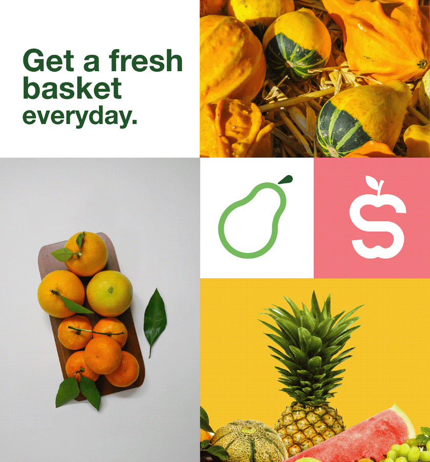 Elsalh 新鮮蔬菜水果配送公司品牌形象設(shè)計(jì)-logo,vi與產(chǎn)品包裝設(shè)計(jì)