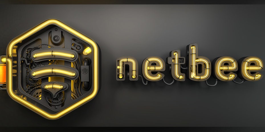 3D圖像-Netbee標志設計
