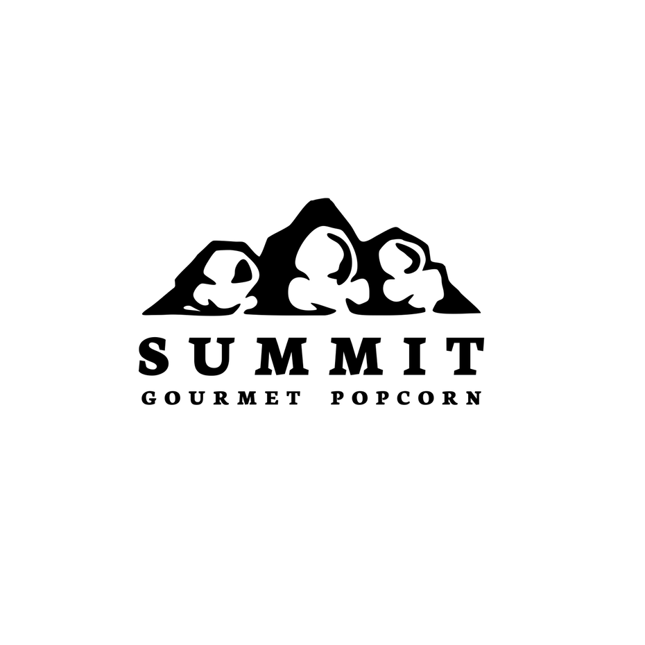 積極的負空間-summit標志設計