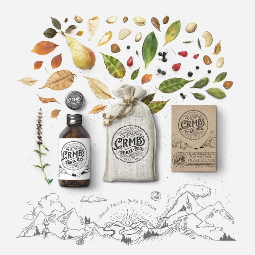 復古風格-CRMBS產品包裝設計