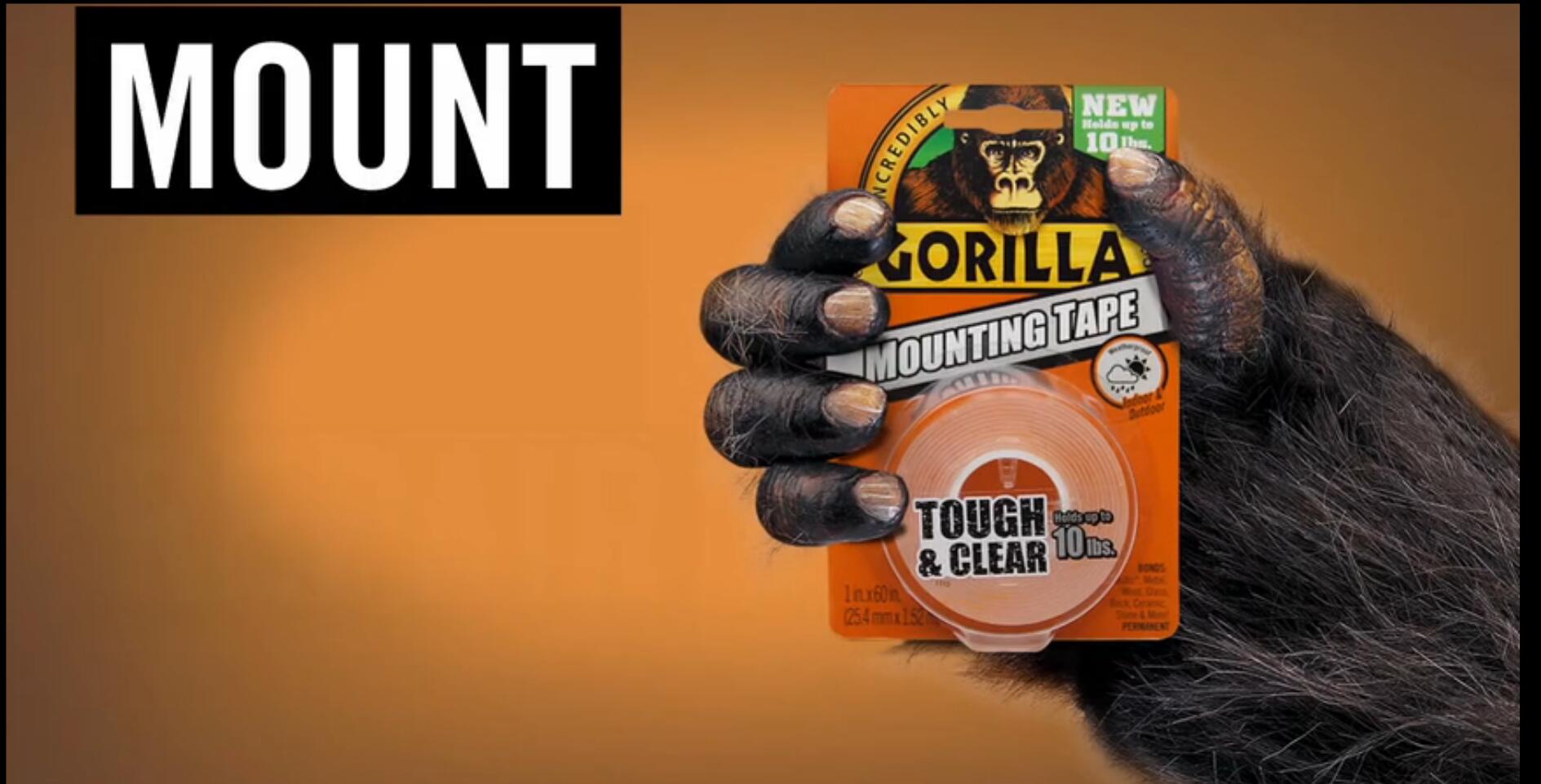 Gorilla Mounting Tape黑猩猩強力膠包裝設(shè)計 Gorilla Mounting Tape黑猩猩強力膠包裝設(shè)計