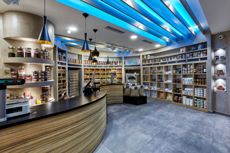 KARPOS堅果專賣店空間設(shè)計欣賞-上海商業(yè)空間設(shè)計公司