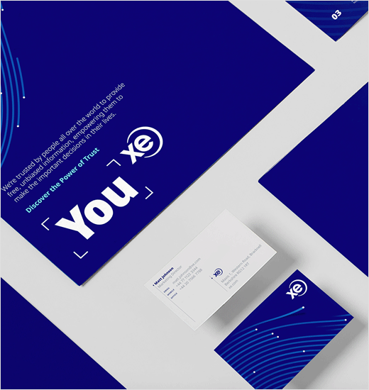 Xe在線貨幣轉(zhuǎn)換新LOGO設(shè)計