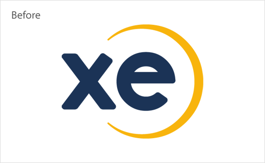 Xe在線貨幣轉(zhuǎn)換老LOGO設(shè)計