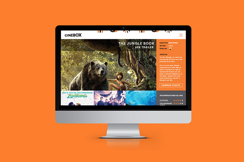 充滿活力激情與超現(xiàn)實主義的CINEBOX電影院品牌vi設計空間設計 充滿活力激情與超現(xiàn)實主義的CINEBOX電影院品牌vi設計空間設計