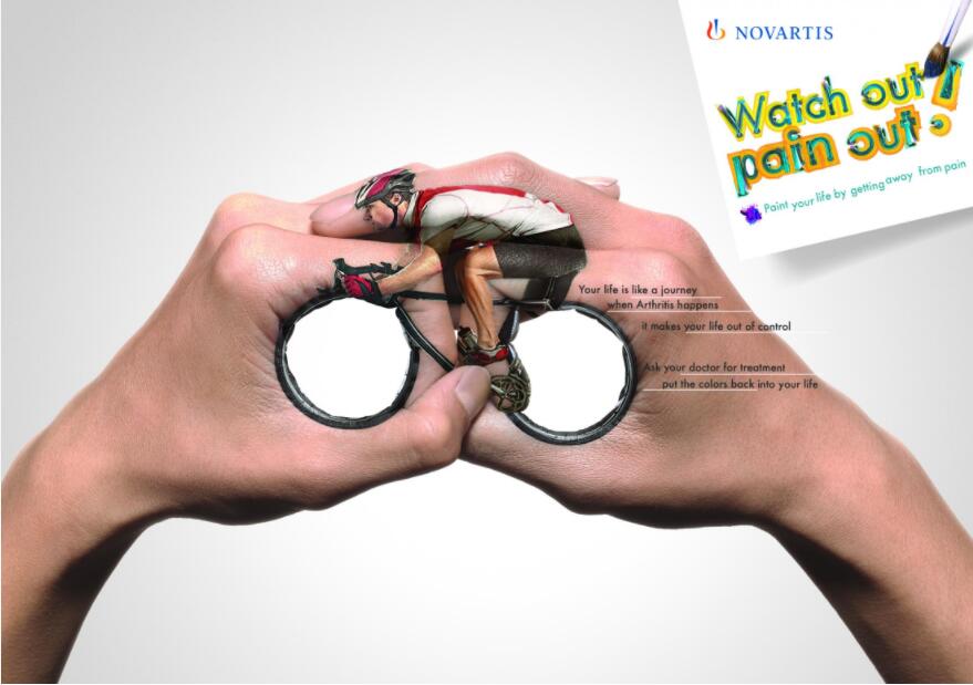 三大藥企之一諾華廣告精彩設(shè)計(jì),將品牌主張形象化藝術(shù)化呈現(xiàn) 三大藥企之一諾華廣告精彩設(shè)計(jì),將品牌主張形象化藝術(shù)化呈現(xiàn)