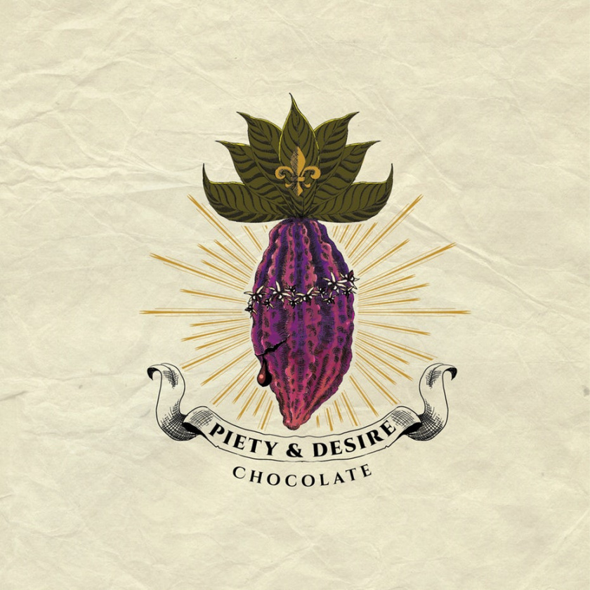 巧克力與可可豆logo設(shè)計(jì)