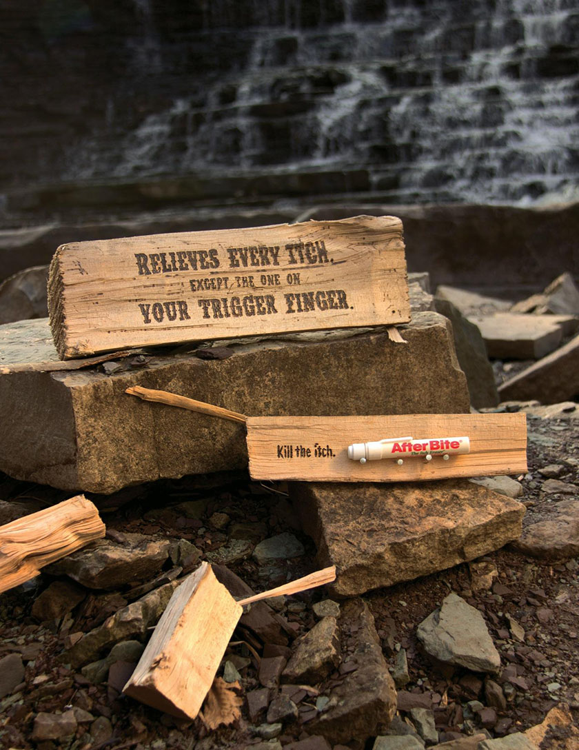 AFTER BITE止癢膏廣告設(shè)計(jì)，挑動(dòng)和解決癢感的高手