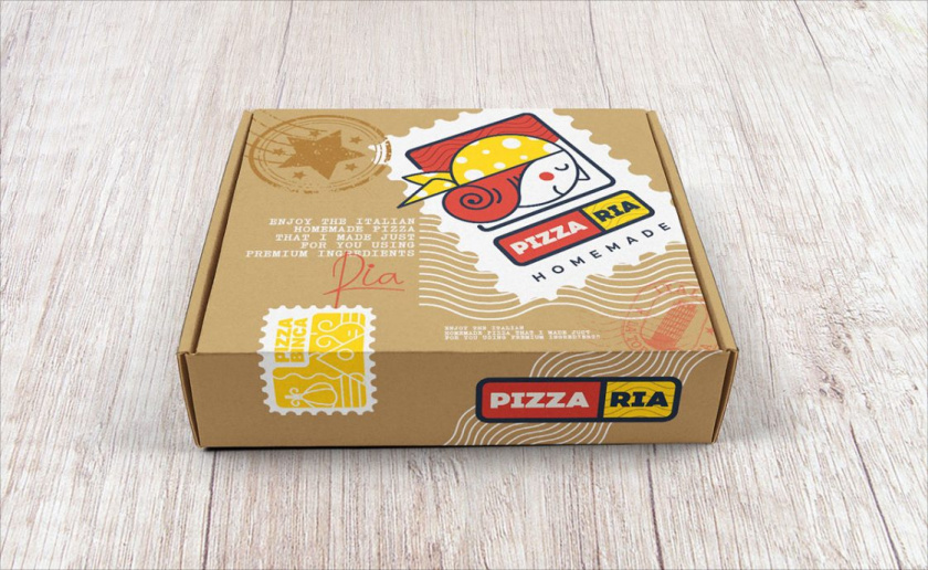 PIZZARIA BRANDING披薩包裝設(shè)計