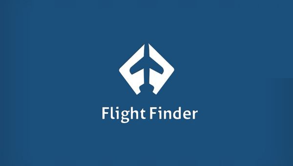 最佳logo設(shè)計示例-令人驚訝的負空間-飛行探測器標志