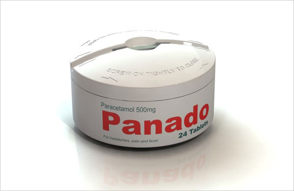 藥丸容器包裝設(shè)計