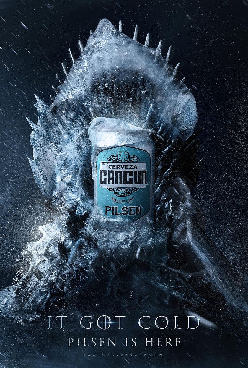  啤酒平面廣告設(shè)計