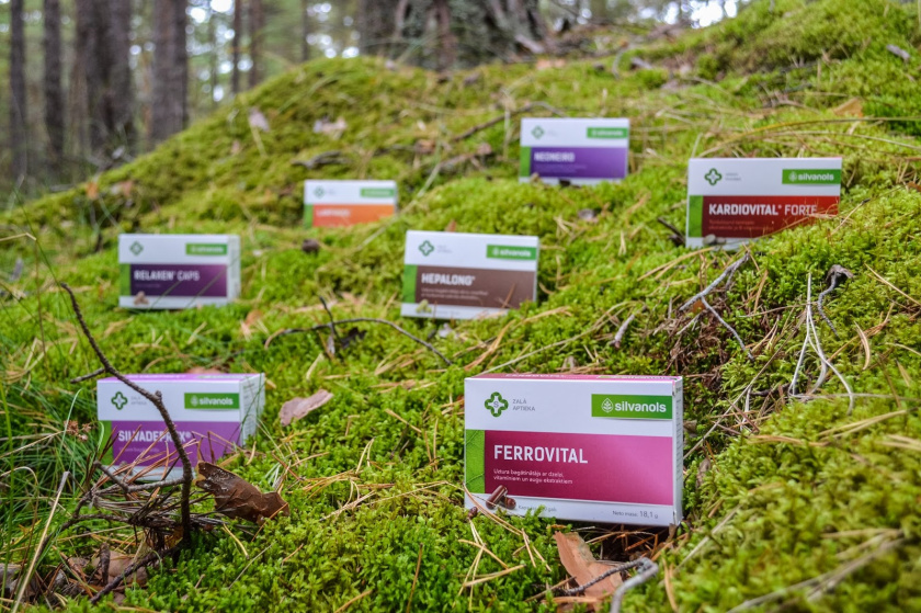 Silvanols系列藥品包裝設計，兼顧綠色自然，并適應各種產品類型