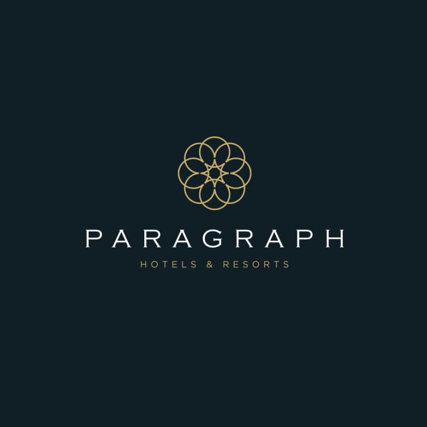 豪華住宿酒店標志logo設計-優(yōu)雅的最小酒店標志