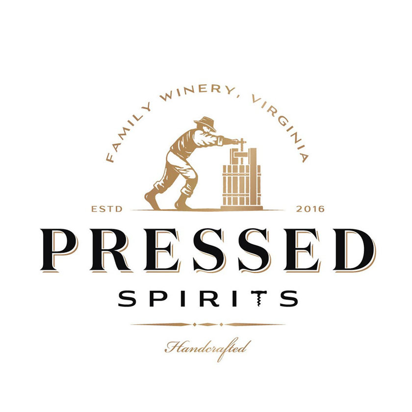 質樸和復古飲料logo設計-無可挑剔的老式釀酒廠標志logo