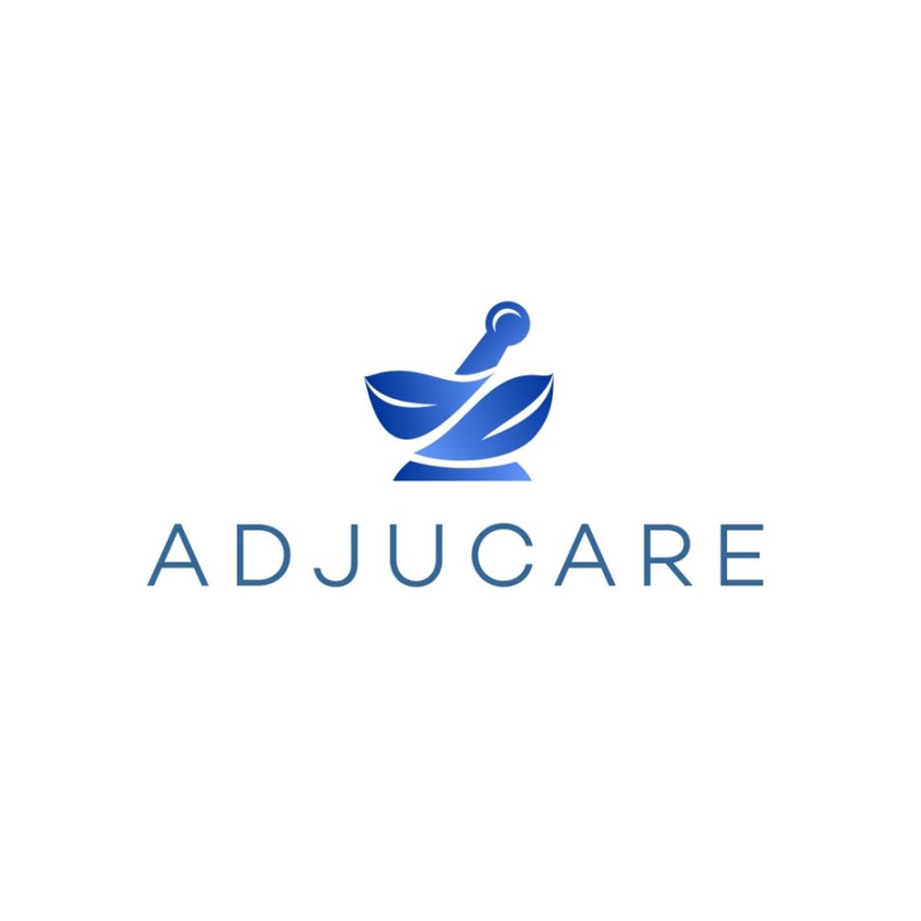 砂漿和杵藥房logo設計-Adjucare標志