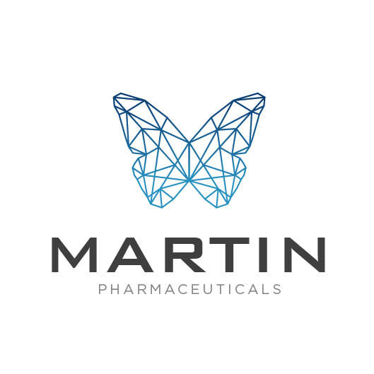 樸實的藥房標識logo設計-Martin Pharmaceuticals的標志